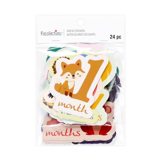 Baby Months Die Cut Stickers by Recollections™